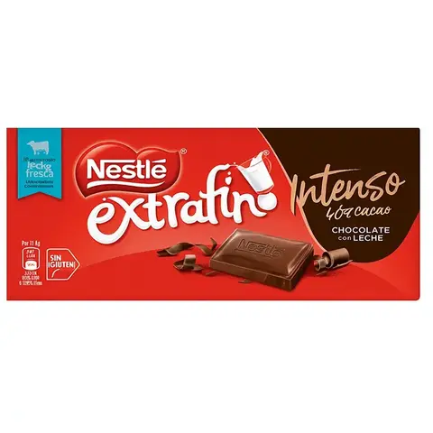 Шок.плитка Extrafino milk choc Intenso 125гр