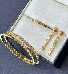 54232 - Серьги пусеты BEe CHAUMET, качество VGOLD