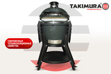 Керамический гриль Takimura 22 дюйма (графит) фото №54