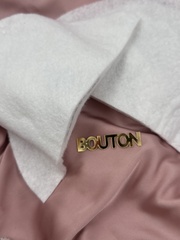 Подплечники (плечевые накладки) белые многослойные фетровые 22х12см