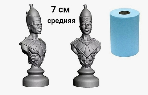 Силиконовый молд Шахматная фигура № 1 Слон Египет ( средняя)