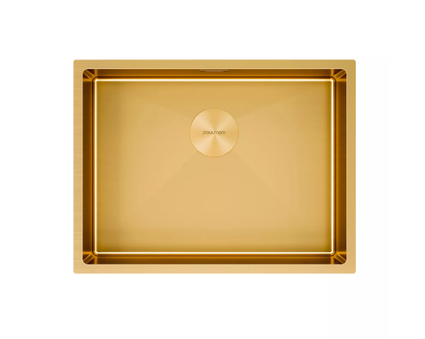Paulmark Next 58 Uni PM215844-BG Кухонная мойка (золото матовое)