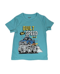 041_БК24 Футболка кор.рукав д/м, бирюзовый