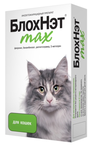 БлохНэт max капли для кошек