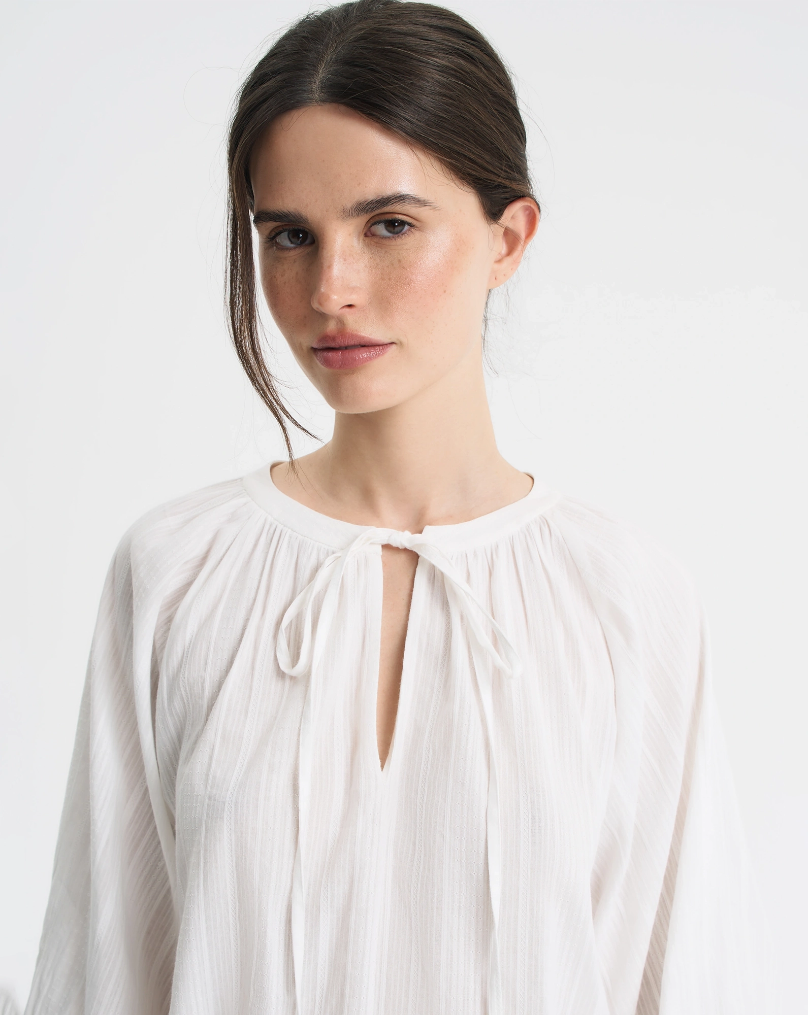 Блуза свободного кроя