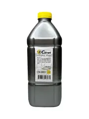 Тонер COMET тип CM-005Y Универсал для HP Color - фл 1 кг, желтый, Chemical, Silver ATM