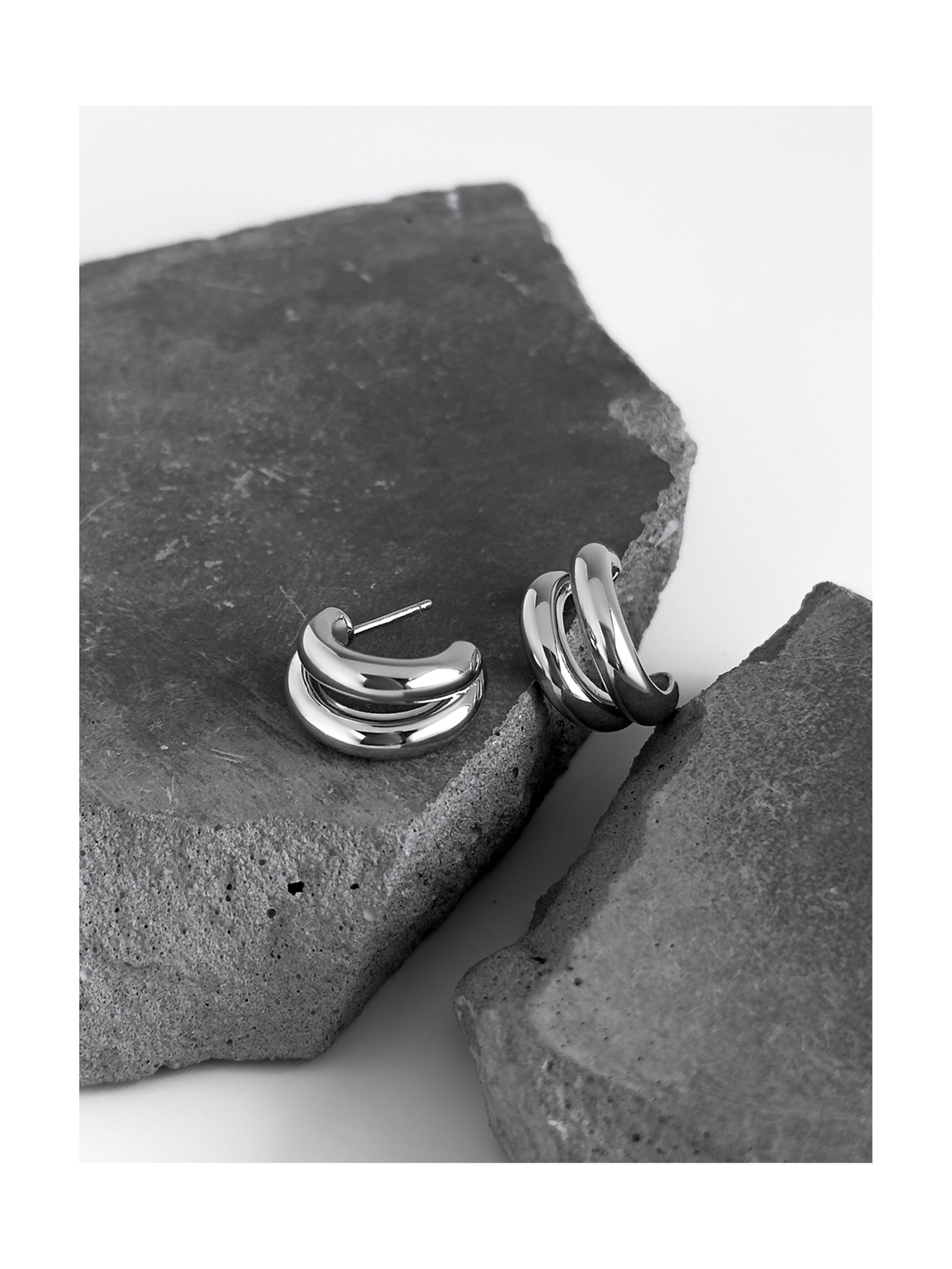 Серьги Обруч