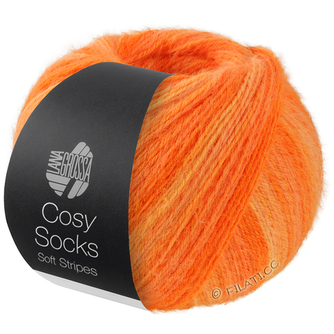 Lana Grossa Meilenweit Cosy Socks Soft Stripes 112