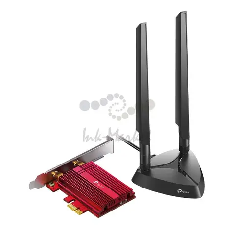 Треххдиапазонный беспроводной PCIe-адаптер TP-Link Archer TXE75E  Wi-Fi 6E AXE5400 с поддержкой Bluetooth 5.3