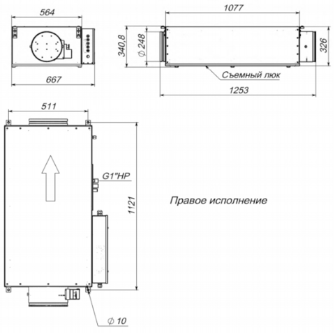 Breezart 1000FC Lux W PTC Приточная установка с электрическим нагревателем