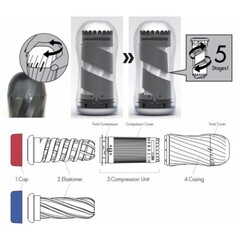 Многоразовый стимулятор Ripple TENGA Air-Tech Twist