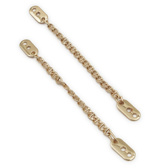 Вешалка-цепочка 102*7мм, металл, золото