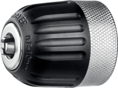 Патрон STAYER ?PROFESSIONAL? быстрозажимной, 10 мм, с фиксатором зажима сверла, для дрели, комбинированный корпус, посадочная резьба 3/8?, Д 0,8-10мм