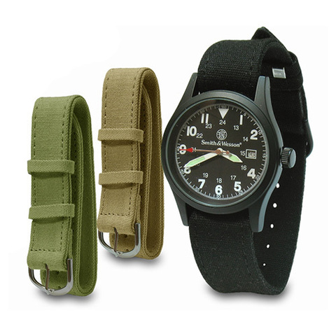 Часы Smith & Wesson® Watch MILITARY Smith & Wesson with interchangeable ...