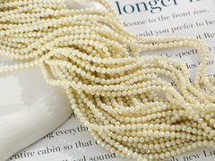 Фианиты 3,2мм, огранка (нить бусин)