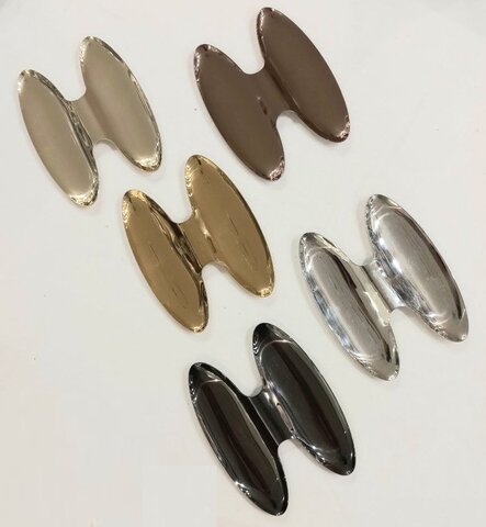 Двойное блюдо для закусок Herdmar Appetizer золотое