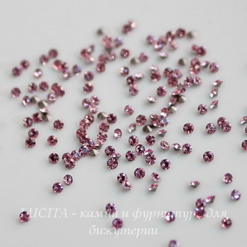 1028 Стразы Сваровски Light Rose PP 6 (1,3-1,35 мм), 20 штук