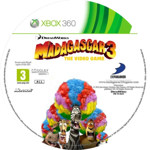 Madagascar 3: The Video Game [Xbox 360]