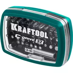 KRAFTOOL C-Drive 32, 32шт, набор многофункциональных бит (26067-H32)