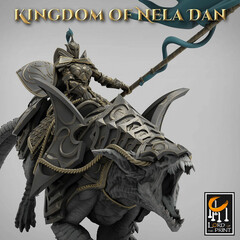 Эльф Полуэльфы Темные эльфы Дроу Воин Паладин Варвар Файтер Рыцарь на монстре миниатюра для dnd, днд, pathfinder, фентези, Настольная игра, НРИ, Варгейм, РПГ