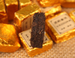 Маленький золотой кирпичик, чай Пуэр , 100 гр