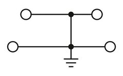 PTTB 1,5/S-PE-Двухъярусная заземляющая клемма