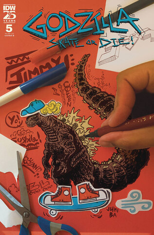 Godzilla Skate Or Die #5 (Cover B)