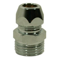 Переходник с обжимной цангой В-Н 1/2"х3/8" на 10мм