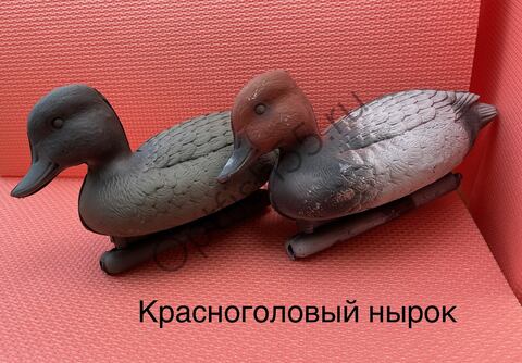 Утка пластиковая Красноголовый нырок