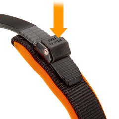 Ferplast ошейник ERGOFLUO C25/60 оранжевый