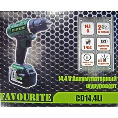 Шуруповерт FAVOURITE CD14.4Li