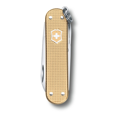 Нож-брелок Victorinox Classic Alox LE 2019, Champagne-Gold (0.6221.L19)