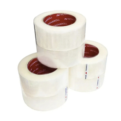 Клейкая лента (скотч) Novaroll 206, 50 мм * 100 м, толщина 47 мкм, прозрачная