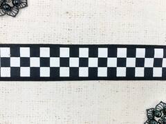 Тесьма отделочная "Шахматы", ш. 4 см