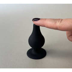 Анальный плаг черный MODEL 2 от SILEXD (XS: 6,4*2,5 см.)