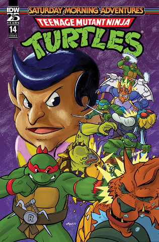 Teenage Mutant Ninja Turtles Saturday Morning Adventures Continued #14 (Cover B)