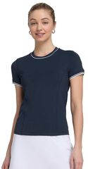 Женская теннисная футболка Wilson Team Seamless T-Shirt - classic navy