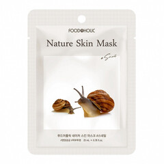 Тканевая маска с муцином улитки FOODAHOLIC Snail Nature Skin Mask