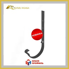 Кронштейн желоба Альта-Профиль металл Графит