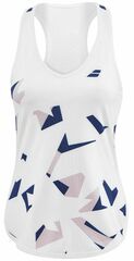 Топ теннисный Babolat Compete Tank Top Women - white/estate blue