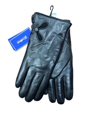 Перчатки. Женские. Материал верха: Кожаные люкс качества. Подклад: Мутон. В упаковке 5 шт.