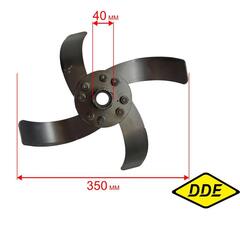 Нож для культиватора DDE BK-55 Грифон №3 левый в сборе