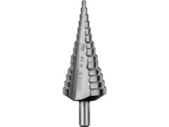 ЗУБР 4-39 мм, 14 ступеней, сталь Р6М5, ступенчатое сверло, Профессионал (29670-4-39-14)
