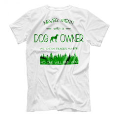 Футболка "Не шути с владельцем"