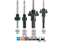 Переходник(хвостовик) для Bi-Metall коронок A6 32-210мм HSS HEX=9,5мм Ruko 106209