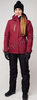 Премиальный теплый зимний костюм Nordski Mount Wine женский с высокой спинкой