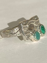 Фрезия (кольцо из серебра)