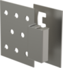 Mагнит BASIC для ванны на дверцу (под плитку), вертикально-выдвижной, арт. AVD005 AlcaPlast
