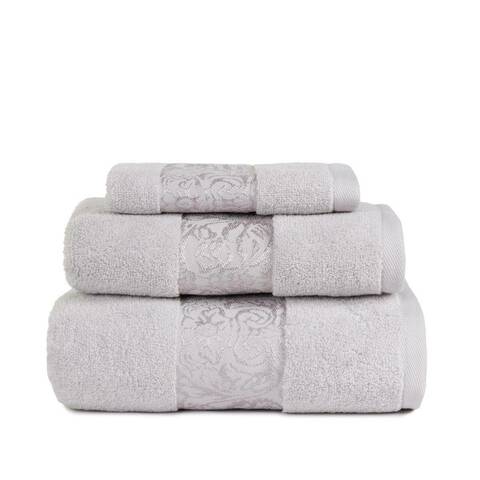 Полотенце 50х90 Arya home Jewel серое