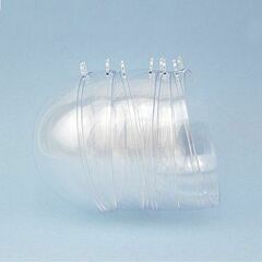 Заготовка-шар, пластик, Прозрачный, D=12 см, 1 шт.